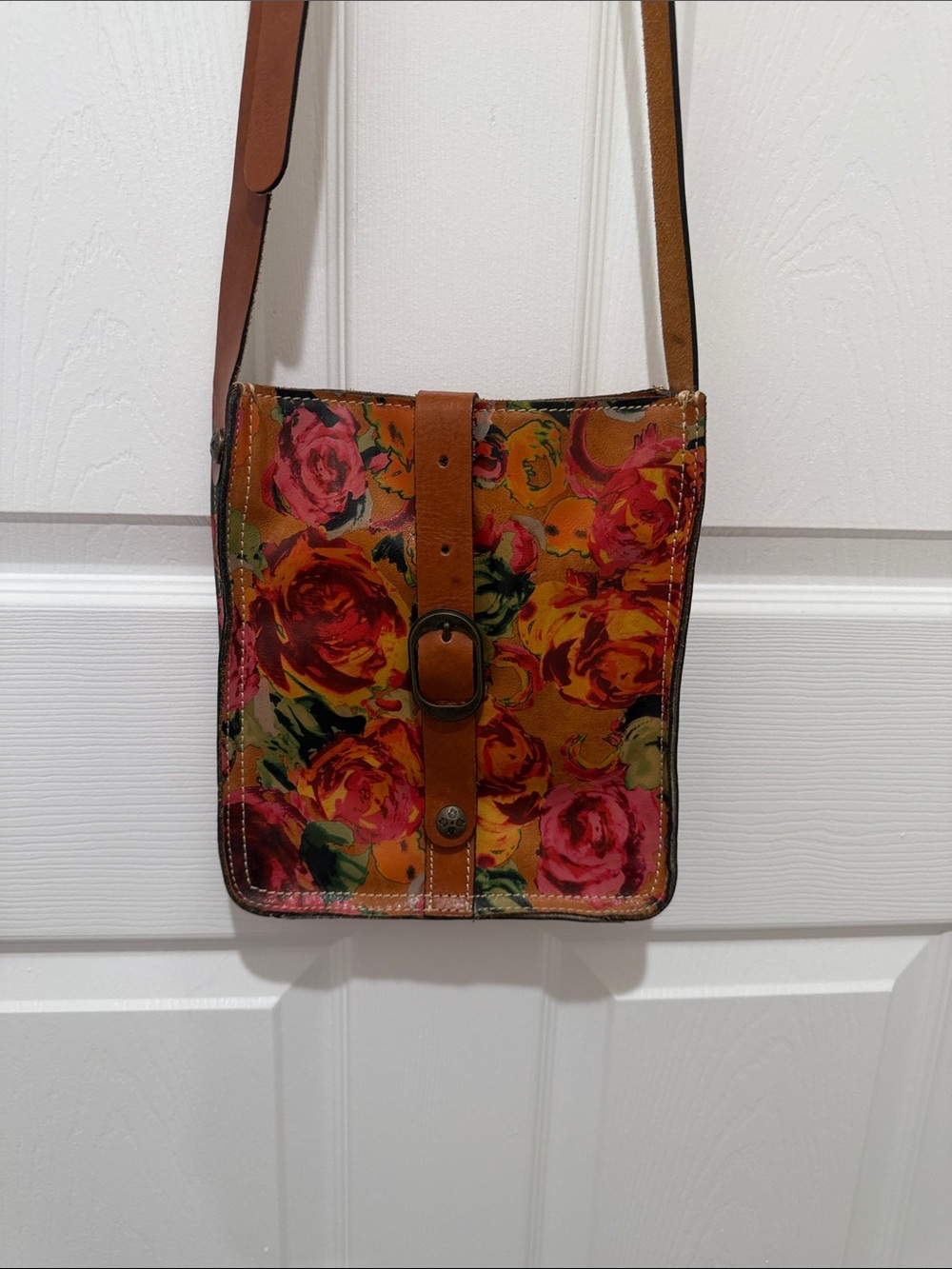 Patricia Nash Floral Crossbody Bag